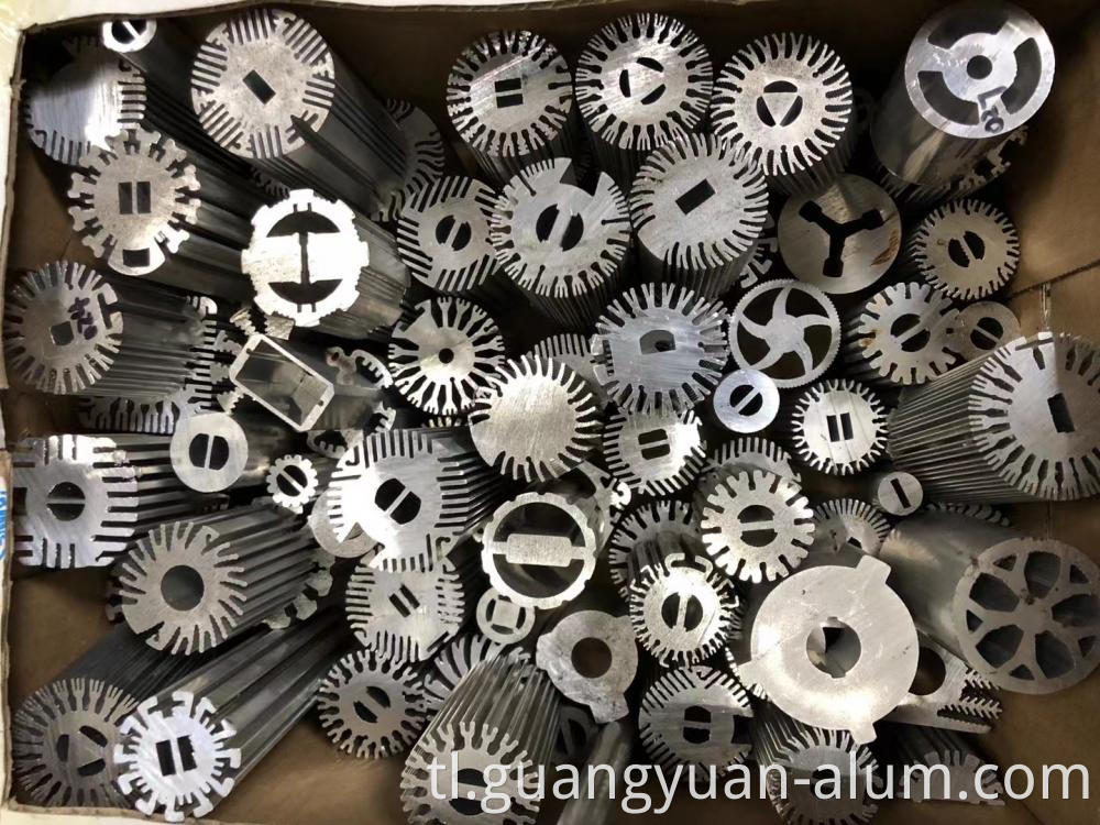 guangyuan aluminum co., ltd Aluminum Extrusion Heat Sink Aluminum Extruded Profile Heatsink Aluminum